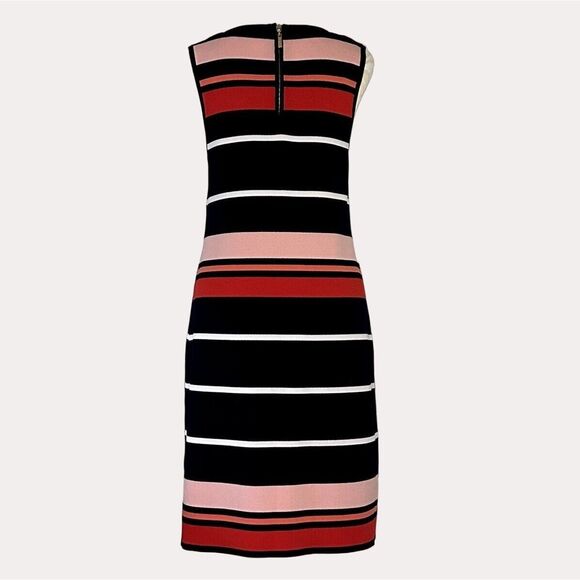 Eliza J Nylon Knit A Line Tank Dress Striped Multicolor S - Picture 6 of 9